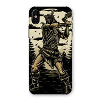 The Moon Viking Snap Phone Case