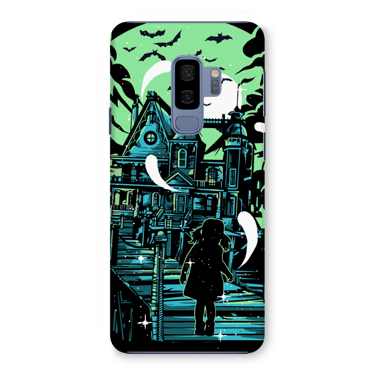 Little Girl At A Haunted Mansion Snap Phone Case