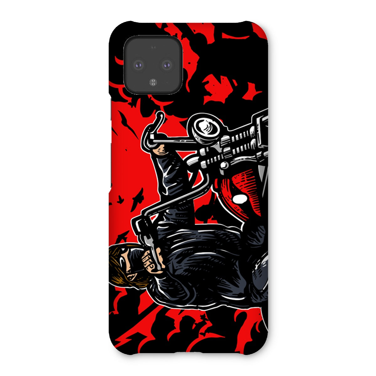 Motorcycle Dude Who Kinda Looks Like Daryl Dixon Snap Phone Case