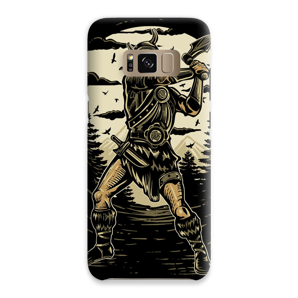 The Moon Viking Snap Phone Case