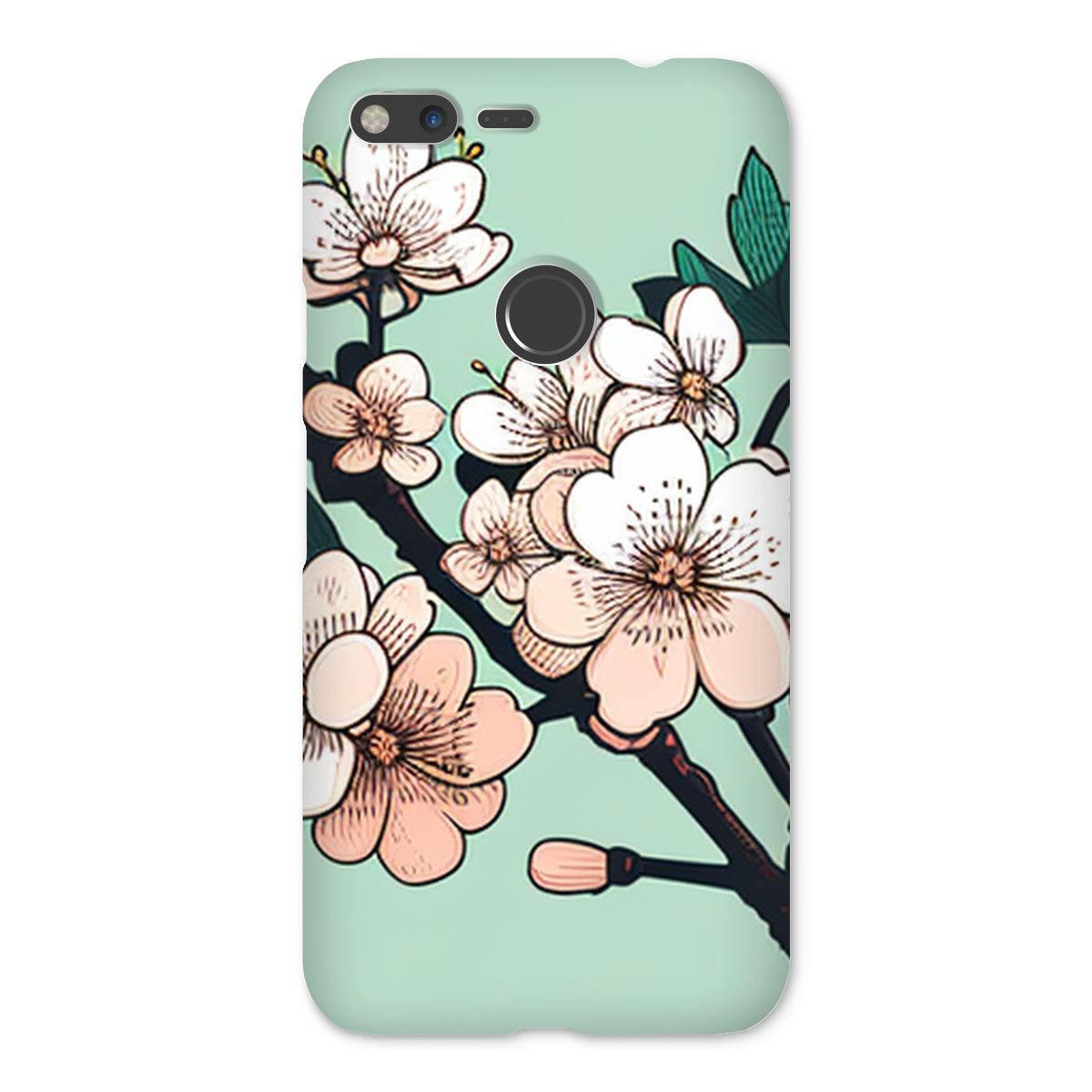 Peace With The Cherry Blossoms Snap Phone Case