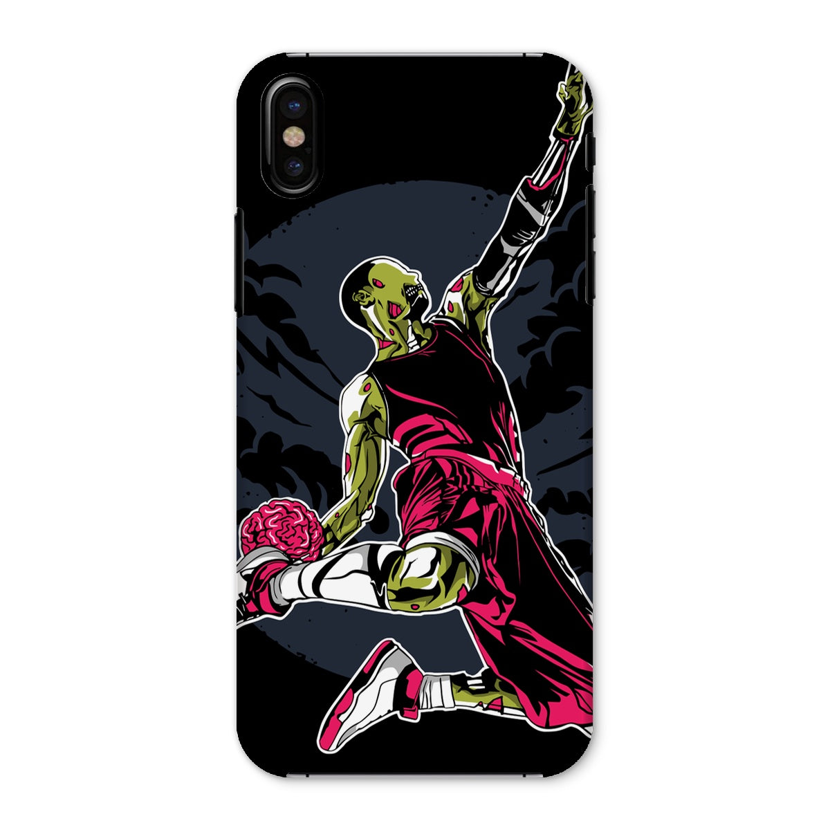 Brainy Basketball Zombie Snap Phone Case