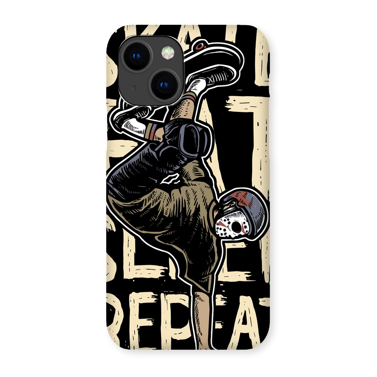 Skate. Eat. Sleep. Repeat! Snap Phone Case