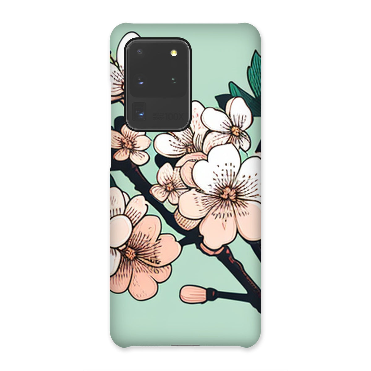 Peace With The Cherry Blossoms Snap Phone Case