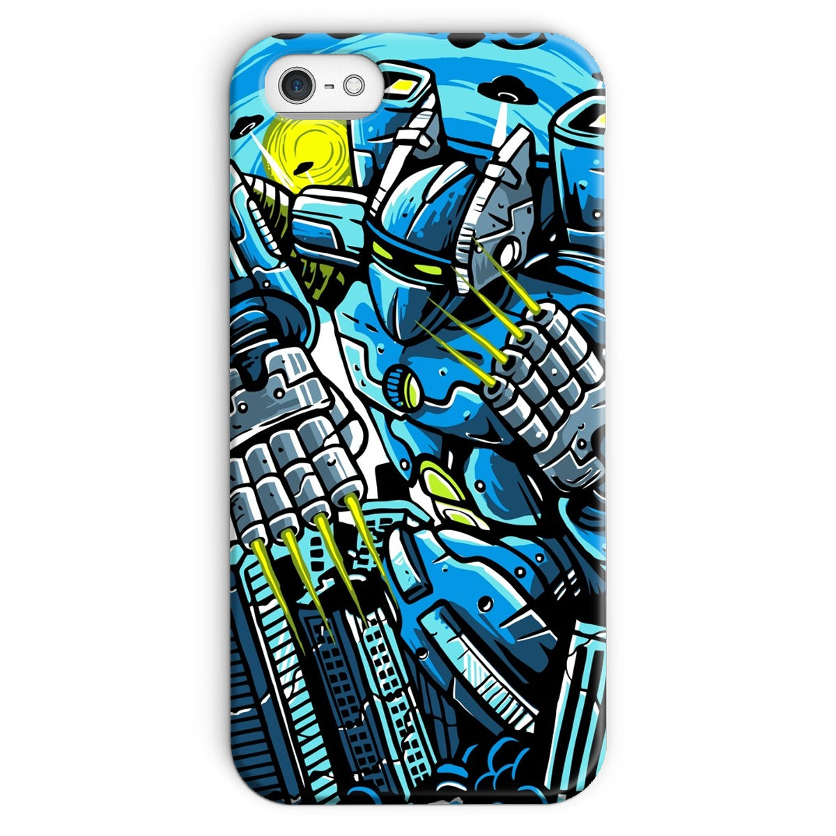 Super Mega Mecha Robot Snap Phone Case