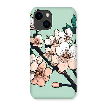 Peace With The Cherry Blossoms Snap Phone Case