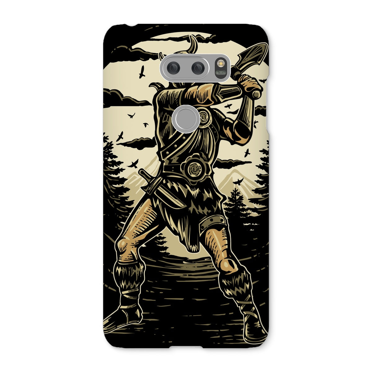 The Moon Viking Snap Phone Case