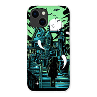 Little Girl At A Haunted Mansion Snap Phone Case