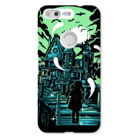 Little Girl At A Haunted Mansion Snap Phone Case