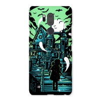 Little Girl At A Haunted Mansion Snap Phone Case