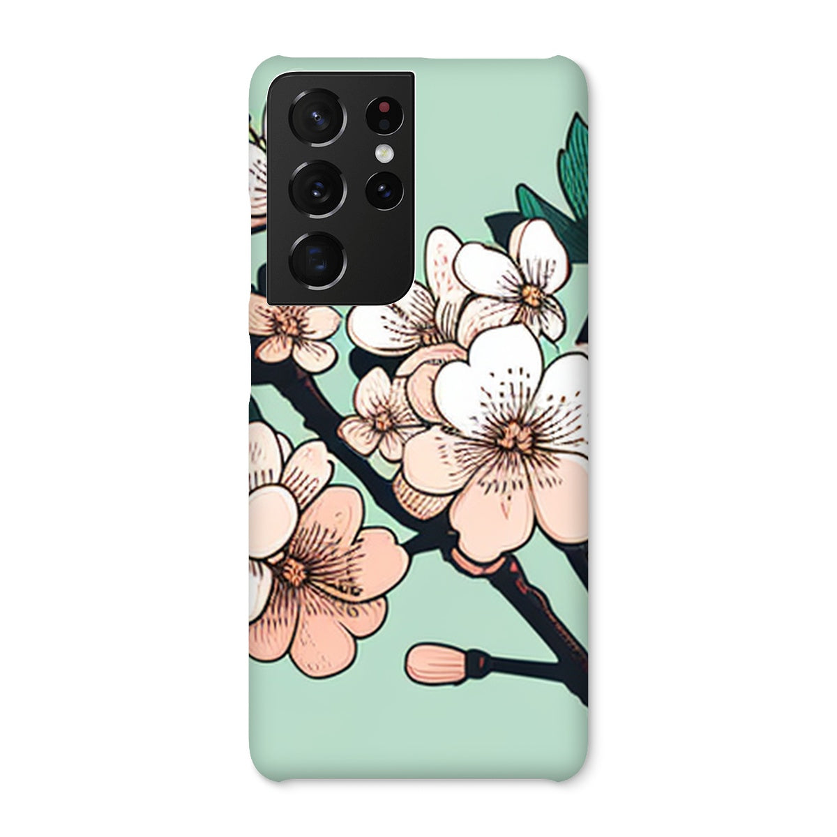 Peace With The Cherry Blossoms Snap Phone Case