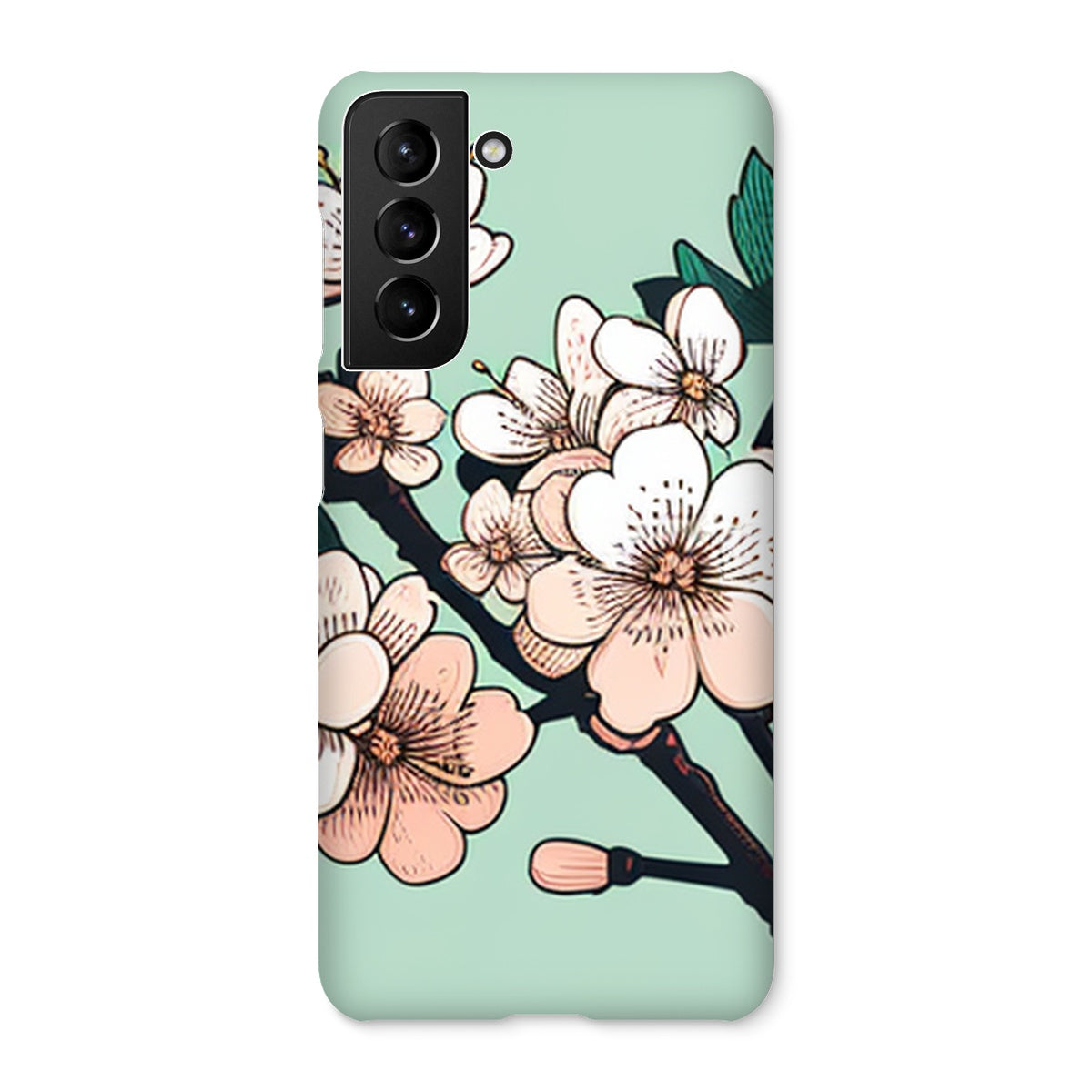 Peace With The Cherry Blossoms Snap Phone Case