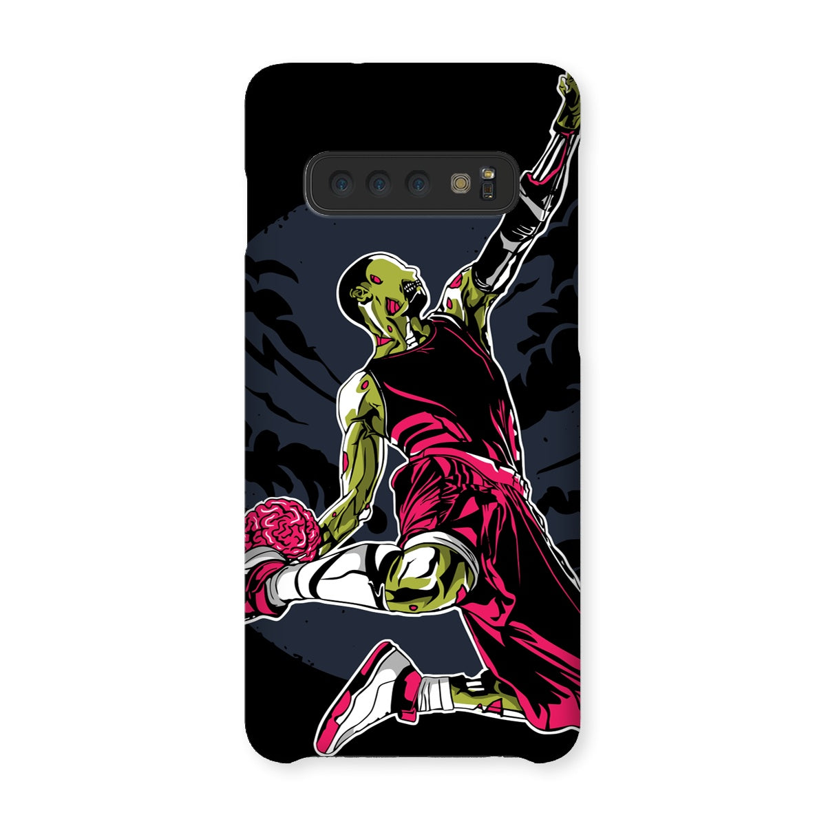 Brainy Basketball Zombie Snap Phone Case