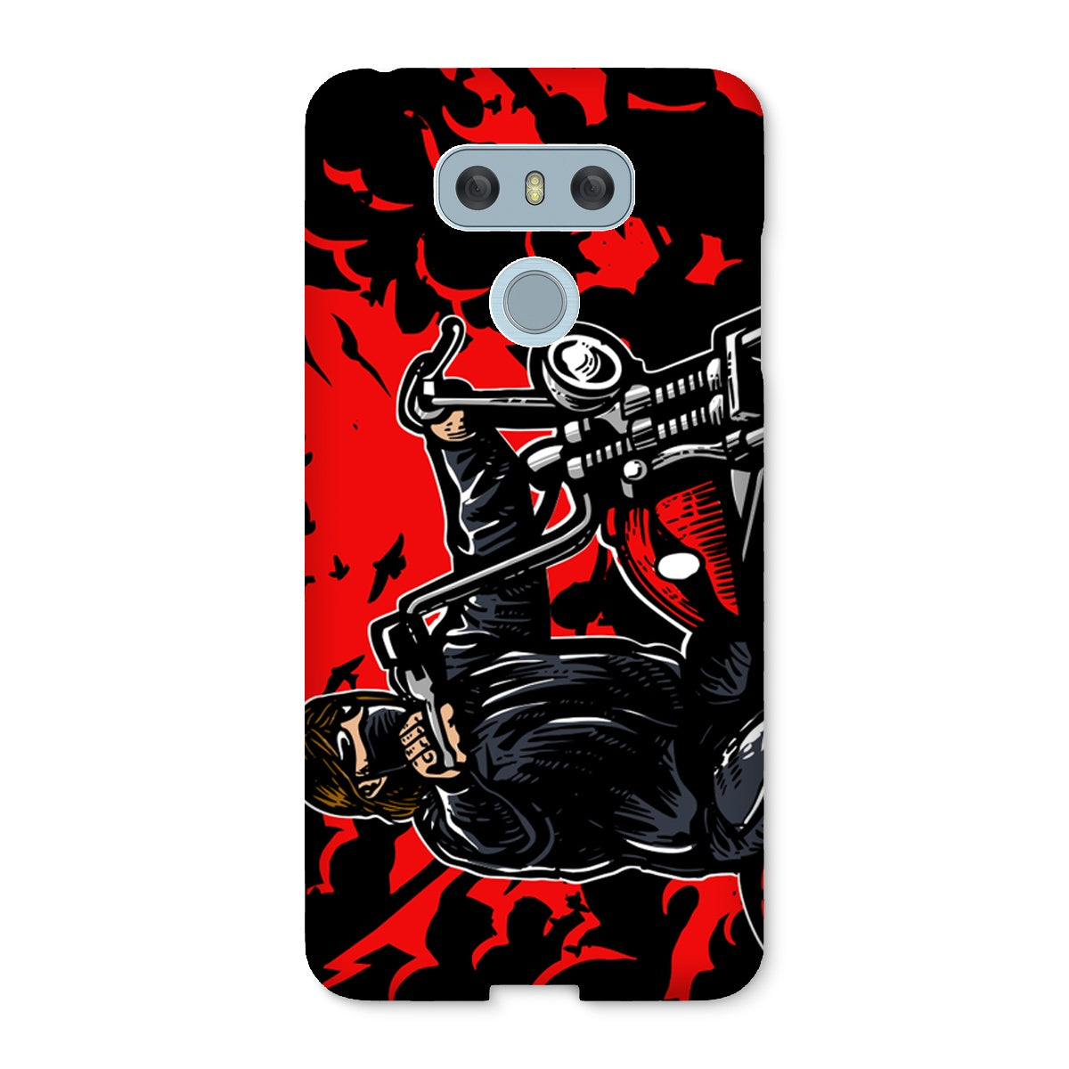 Motorcycle Dude Who Kinda Looks Like Daryl Dixon Snap Phone Case