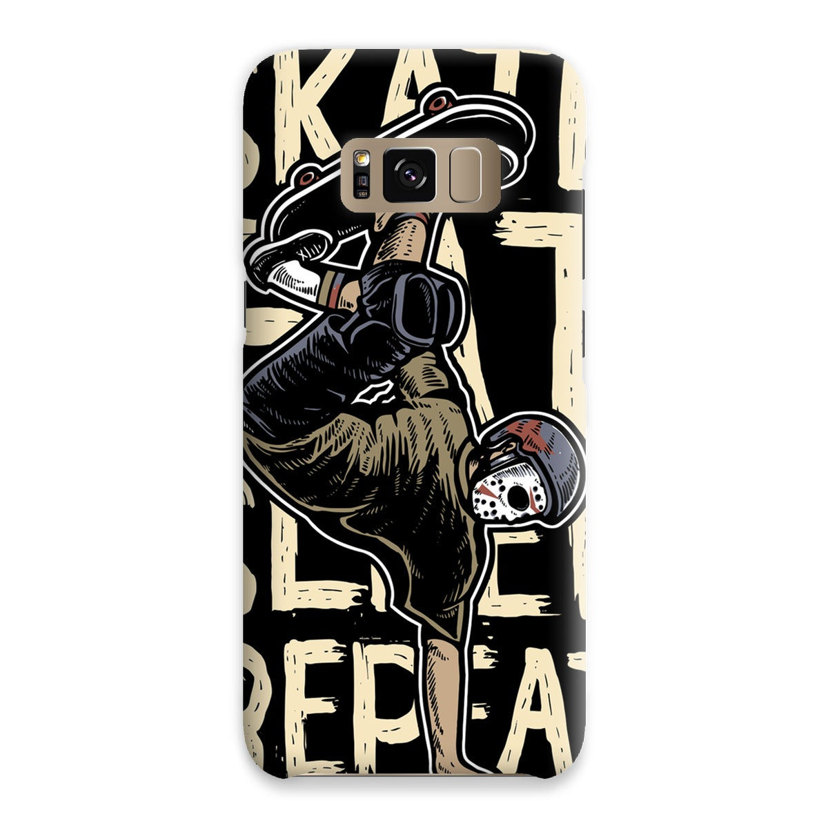 Skate. Eat. Sleep. Repeat! Snap Phone Case