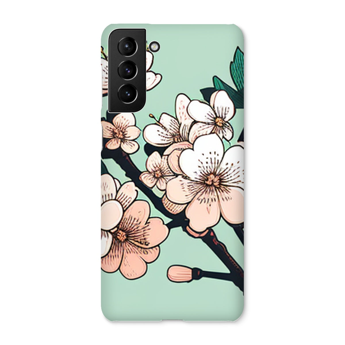 Peace With The Cherry Blossoms Snap Phone Case